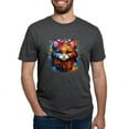 thumbnail image 1 of CafePress - Cute Cat Watercolor T Shirt - Mens Tri-blend T-Shirt, 1 of 4