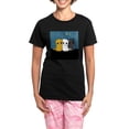 thumbnail image 1 of CafePress - Cute Cats Pajamas - Women's Short Sleeve Print T-Shirt and Pants Dark Cotton Pajama Set, 1 of 7