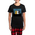 thumbnail image 1 of CafePress - Cute Cats Pajamas - Women's Short Sleeve Print T-Shirt and Pants Dark Cotton Pajama Set, 1 of 7