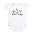 thumbnail image 1 of CafePress - Cute Chicago Skyline Infant Bodysuit - Baby Light Bodysuit, Size Newborn - 24 Months, 1 of 4