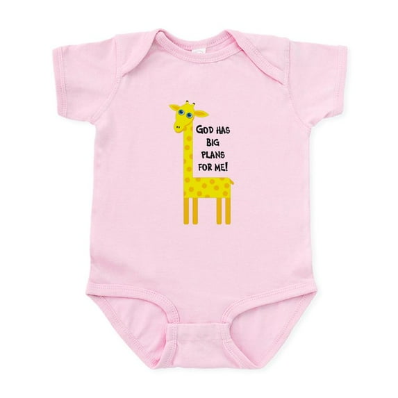 CafePress - Cute Christian Infant Bodysuit - Baby Light Bodysuit, Size Newborn - 24 Months