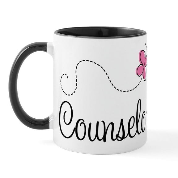 CafePress - Cute Counselor Mug - 11 oz Ceramic Mug - Novelty Coffee Tea Cup