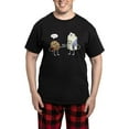 thumbnail image 1 of CafePress - Cute Couple Milk And Cookie Pajamas - Men's Dark Loose Fit Cotton Pajama Set, 1 of 7