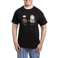 thumbnail image 1 of CafePress - Cute Couple Milk And Cookie Pajamas - Men's Dark Loose Fit Cotton Pajama Set, 1 of 7