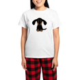thumbnail image 1 of CafePress - Cute Dachshund Women's Light Pajamas - Women's Short Sleeve Print T-Shirt and Pants Light Cotton Pajama Set, 1 of 7