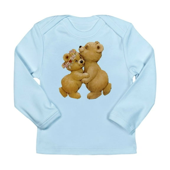 CafePress - Cute Dancing Teddy Bears Long Sleeve T Shirt - Long Sleeve Infant T-Shirt
