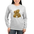 thumbnail image 1 of CafePress - Cute Dancing Teddy Bears Long Sleeve T Shirt - Women's Long Sleeve Graphic Casual T-Shirt, 1 of 4