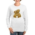 thumbnail image 1 of CafePress - Cute Dancing Teddy Bears Long Sleeve T Shirt - Women's Long Sleeve Graphic Casual T-Shirt, 1 of 4