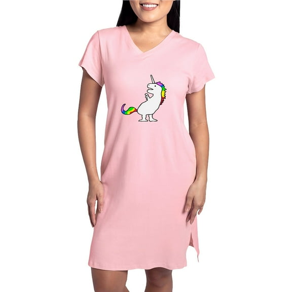 CafePress - Cute Dinocorn (T Rex Unicorn) - Women's Nightshirt