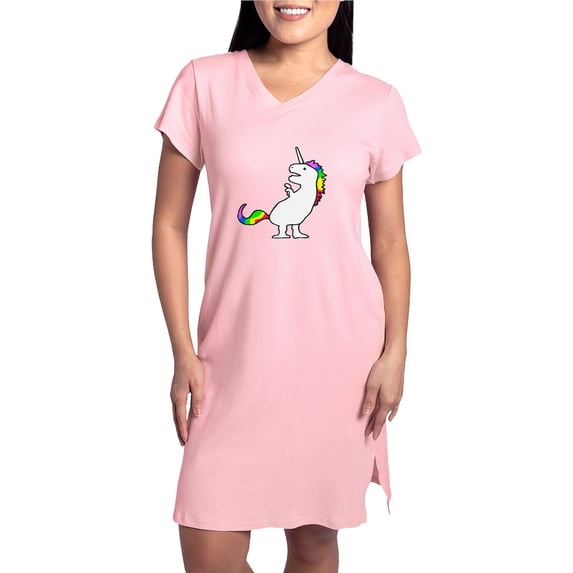 CafePress - Cute Dinocorn (T Rex Unicorn) - Women's Nightshirt