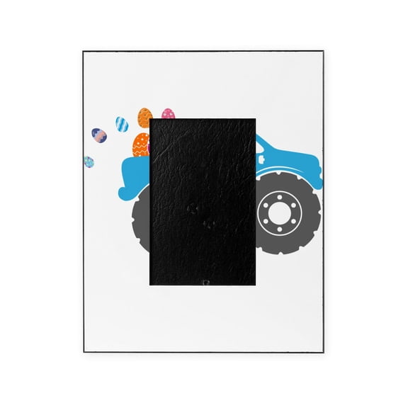 CafePress - Cute Easter Egg Crusher Monster Truc - Decorative 8x10 Picture Frame