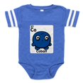 thumbnail image 1 of CafePress - Cute Element Cobalt Co - Cute Infant Baby Football Bodysuit, 1 of 3