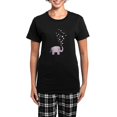 thumbnail image 1 of CafePress - Cute Elephant Pajamas - Women's Short Sleeve Print T-Shirt and Pants Dark Cotton Pajama Set, 1 of 7
