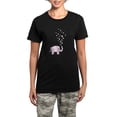 thumbnail image 1 of CafePress - Cute Elephant Pajamas - Women's Short Sleeve Print T-Shirt and Pants Dark Cotton Pajama Set, 1 of 7