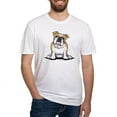 thumbnail image 1 of CafePress - Cute English Bulldog Fitted T Shirt - Fitted T-Shirt, Vintage Fit Soft Cotton Tee, 1 of 4