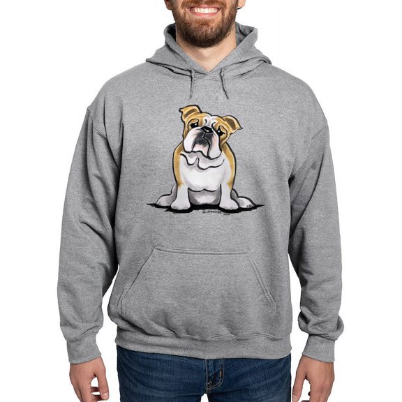 CafePress - Cute English Bulldog Hooded Sweatshirt - Pullover Hoodie, Hooded Sweatshirt