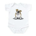 thumbnail image 1 of CafePress - Cute English Bulldog Infant Bodysuit - Baby Light Bodysuit, Size Newborn - 24 Months, 1 of 4