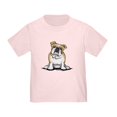 thumbnail image 1 of CafePress - Cute English Bulldog Toddler T Shirt - Cute Toddler T-Shirt, 100% Cotton, 1 of 4