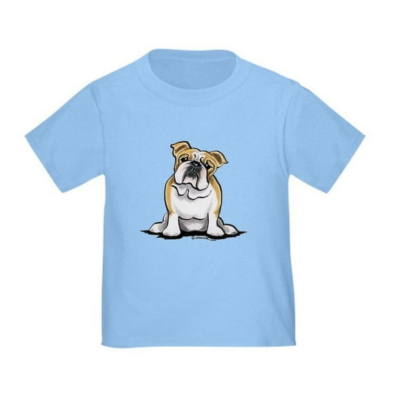 CafePress - Cute English Bulldog Toddler T Shirt - Cute Toddler T-Shirt, 100% Cotton