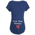 thumbnail image 1 of CafePress - Cute First Time Mommy Maternity T Shirt - Maternity Dark T-Shirt, 1 of 3