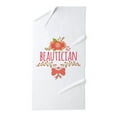 thumbnail image 1 of CafePress - Cute Floral Occupation Beautician - Large Beach Towel, Soft 30"x60" Towel with Unique Design, 1 of 3
