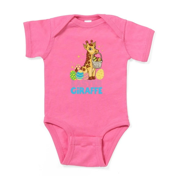 CafePress - Cute Giraffee Easter Egg Basket Boys Gir Body Suit - Cute Infant Bodysuit Baby Romper - Size Newborn - 24 Months