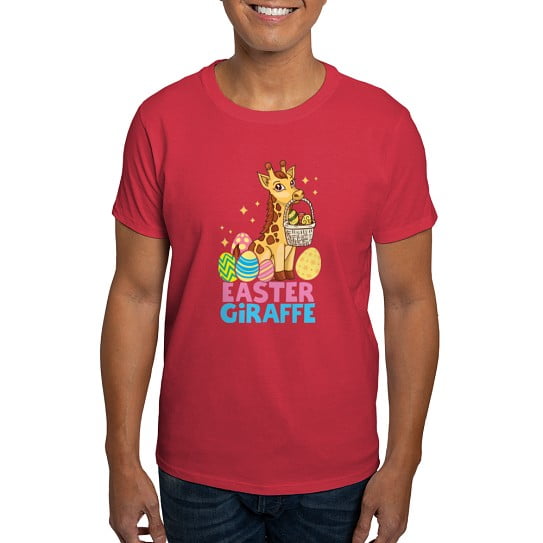 CafePress - Cute Giraffee Easter Egg Basket Boys Girls T Shirt - Men's Classic Cotton T-Shirts