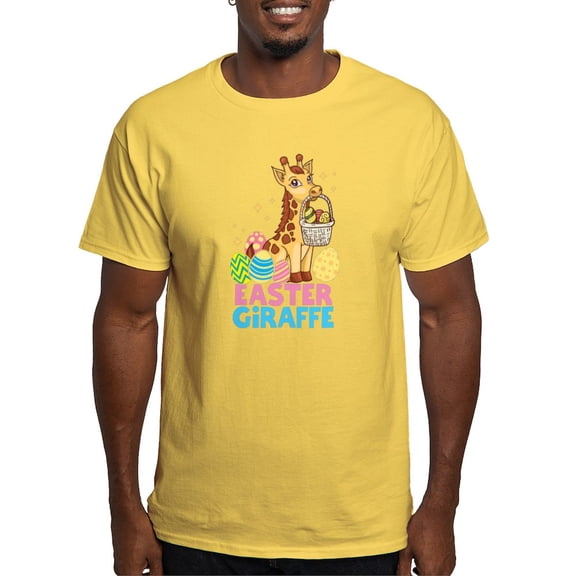 CafePress - Cute Giraffee Easter Egg Basket Boys Girls T Shirt - Men's Classic Graphic T-Shirt