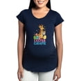 thumbnail image 1 of CafePress - Cute Giraffee Easter Egg Basket Maternity T Shirt - Maternity Dark T-Shirt, 1 of 4