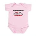 thumbnail image 1 of CafePress - Cute God Mother Body Suit - Baby Light Bodysuit, Size Newborn - 24 Months, 1 of 4