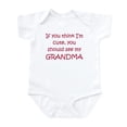 thumbnail image 1 of CafePress - Cute Grandma Infant Bodysuit - Baby Light Bodysuit, Size Newborn - 24 Months, 1 of 4