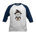 thumbnail image 1 of CafePress - Cute Halloween Llama Kids Baseball T Shirt - Kids Cotton Baseball Jersey, 3/4 Sleeve Shirt, 1 of 4