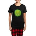 thumbnail image 1 of CafePress - Cute Happy Kawaii Pickle Slic Women's Dark Pajamas - Women's Short Sleeve Print T-Shirt and Pants Dark Cotton Pajama Set, 1 of 7
