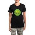 thumbnail image 1 of CafePress - Cute Happy Kawaii Pickle Slic Women's Dark Pajamas - Women's Short Sleeve Print T-Shirt and Pants Dark Cotton Pajama Set, 1 of 7
