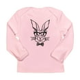 thumbnail image 1 of CafePress - Cute Hipster Easter Bunny Long Sleeve T Shirt - Long Sleeve Infant T-Shirt, 1 of 2