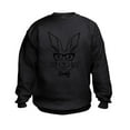 thumbnail image 1 of CafePress - Cute Hipster Easter Bunny Sweatshirt - Kids Sweatshirt, Youth Crew Neck Sweatshirt, 1 of 4