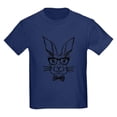 thumbnail image 1 of CafePress - Cute Hipster Easter Bunny T Shirt - Dark T-Shirt Kids XS-XL, 1 of 4