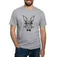 thumbnail image 1 of CafePress - Cute Hipster Easter Bunny T Shirt - Fitted T-Shirt, Vintage Fit Soft Cotton Tee, 1 of 4