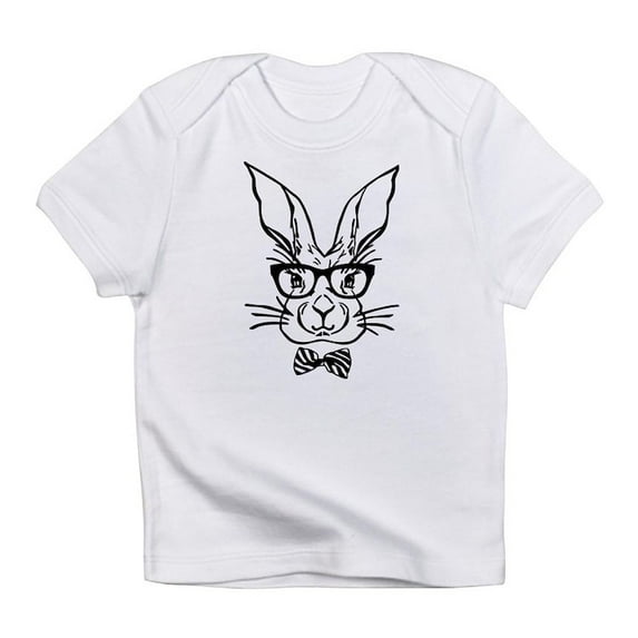 CafePress - Cute Hipster Easter Bunny T Shirt - Infant T-Shirt