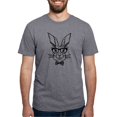 thumbnail image 1 of CafePress - Cute Hipster Easter Bunny T Shirt - Mens Tri-blend T-Shirt, 1 of 4