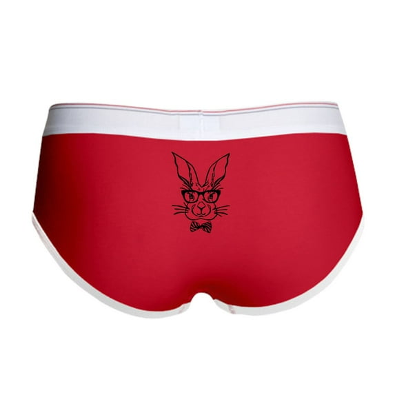 CafePress - Cute Hipster Easter Bunny - Women's Novelty Briefs, Size S-XL