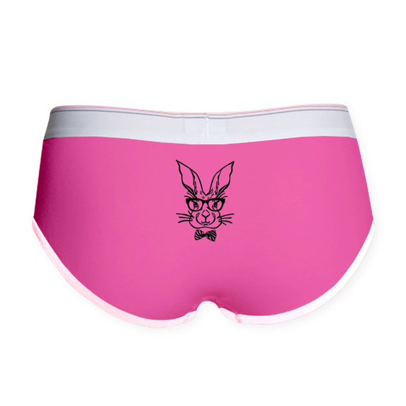 CafePress - Cute Hipster Easter Bunny - Women's Novelty Briefs, Size S-XL