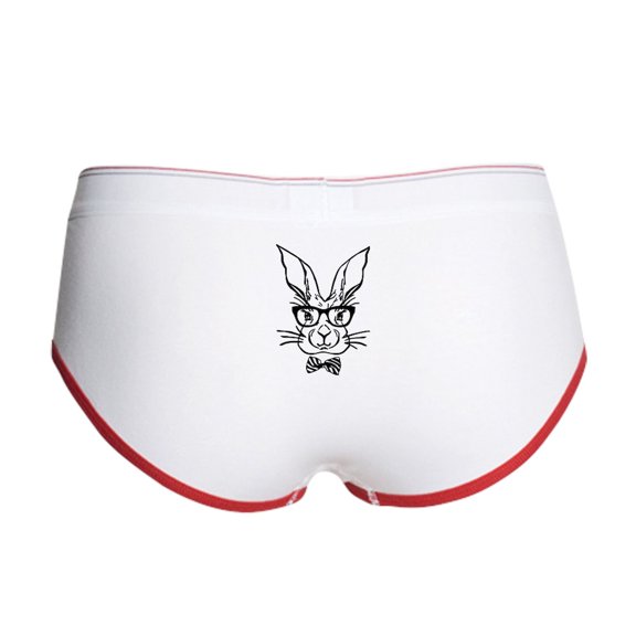 CafePress - Cute Hipster Easter Bunny - Women's Novelty Briefs, Size S-XL
