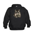 thumbnail image 1 of CafePress - Cute Humorous Watercolor Raccoon Blowing A Kiss Ho - Kids Hooded Sweatshirt, Classic Hoodie, 1 of 4