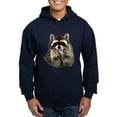 thumbnail image 1 of CafePress - Cute Humorous Watercolor Raccoon Blowing A Kiss Ho - Pullover Hoodie, Classic, Comfortable Hooded Sweatshirt, 1 of 4