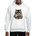 thumbnail image 1 of CafePress - Cute Humorous Watercolor Raccoon Blowing A Kiss Ho - Pullover Hoodie, Hooded Sweatshirt, 1 of 4