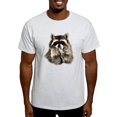 thumbnail image 1 of CafePress - Cute Humorous Watercolor Raccoon Blowing A Kiss T - Men's Classic Graphic T-Shirt, 1 of 4