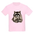 thumbnail image 1 of CafePress - Cute Humorous Watercolor Raccoon Blowing A Kiss T - Light T-Shirt Kids XS-XL, 1 of 4