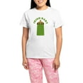 thumbnail image 1 of CafePress - Cute Irish Baby Bottle Women's Light Pajamas - Women's Short Sleeve Print T-Shirt and Pants Light Cotton Pajama Set, 1 of 7