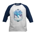 thumbnail image 1 of CafePress - Cute Just A Girl Who Loves Wolves Baseball Jersey - Kids Cotton Baseball Jersey, 3/4 Sleeve Shirt, 1 of 4